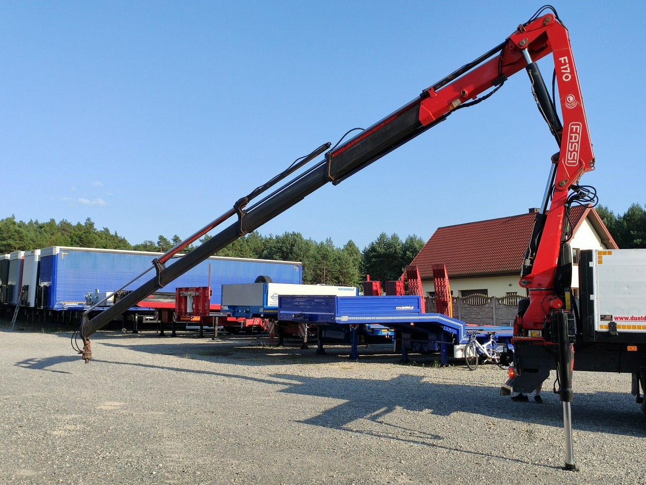 Kamion s otvorenim sandukom, Kamion s kranom Volvo FM 440 6x4 HDS FASSI F170 Składany w Literę Z: slika Kamion s otvorenim sandukom, Kamion s kranom Volvo FM 440 6x4 HDS FASSI F170 Składany w Literę Z