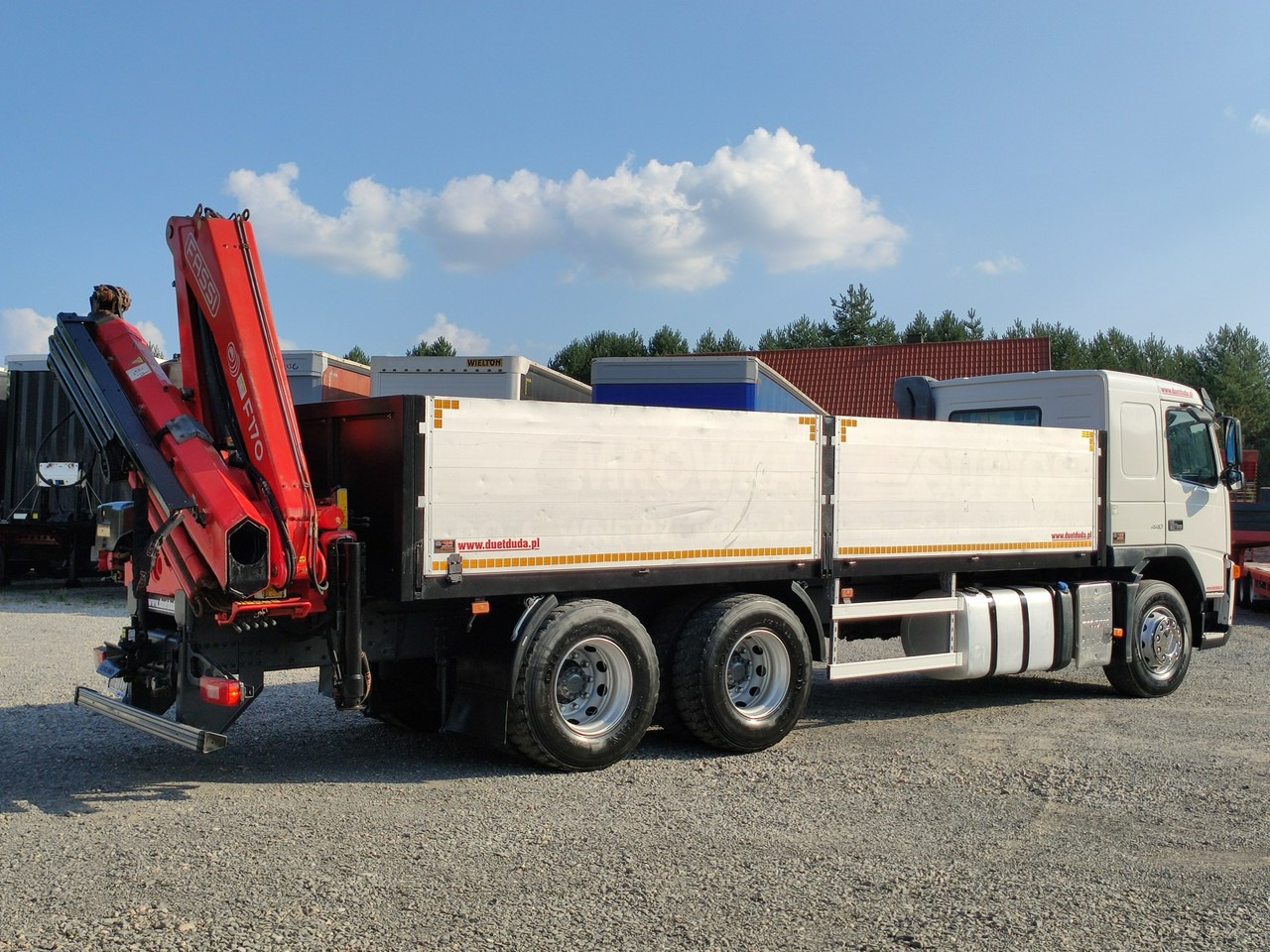 Kamion s otvorenim sandukom, Kamion s kranom Volvo FM 440 6x4 HDS FASSI F170 Składany w Literę Z: slika Kamion s otvorenim sandukom, Kamion s kranom Volvo FM 440 6x4 HDS FASSI F170 Składany w Literę Z