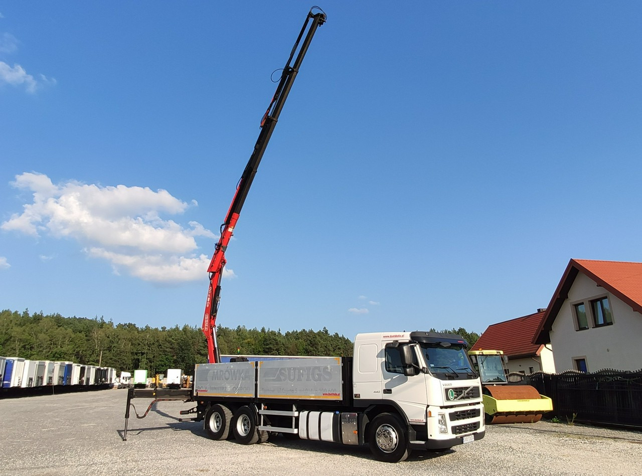 Kamion s otvorenim sandukom, Kamion s kranom Volvo FM 440 6x4 HDS FASSI F170 Składany w Literę Z: slika Kamion s otvorenim sandukom, Kamion s kranom Volvo FM 440 6x4 HDS FASSI F170 Składany w Literę Z