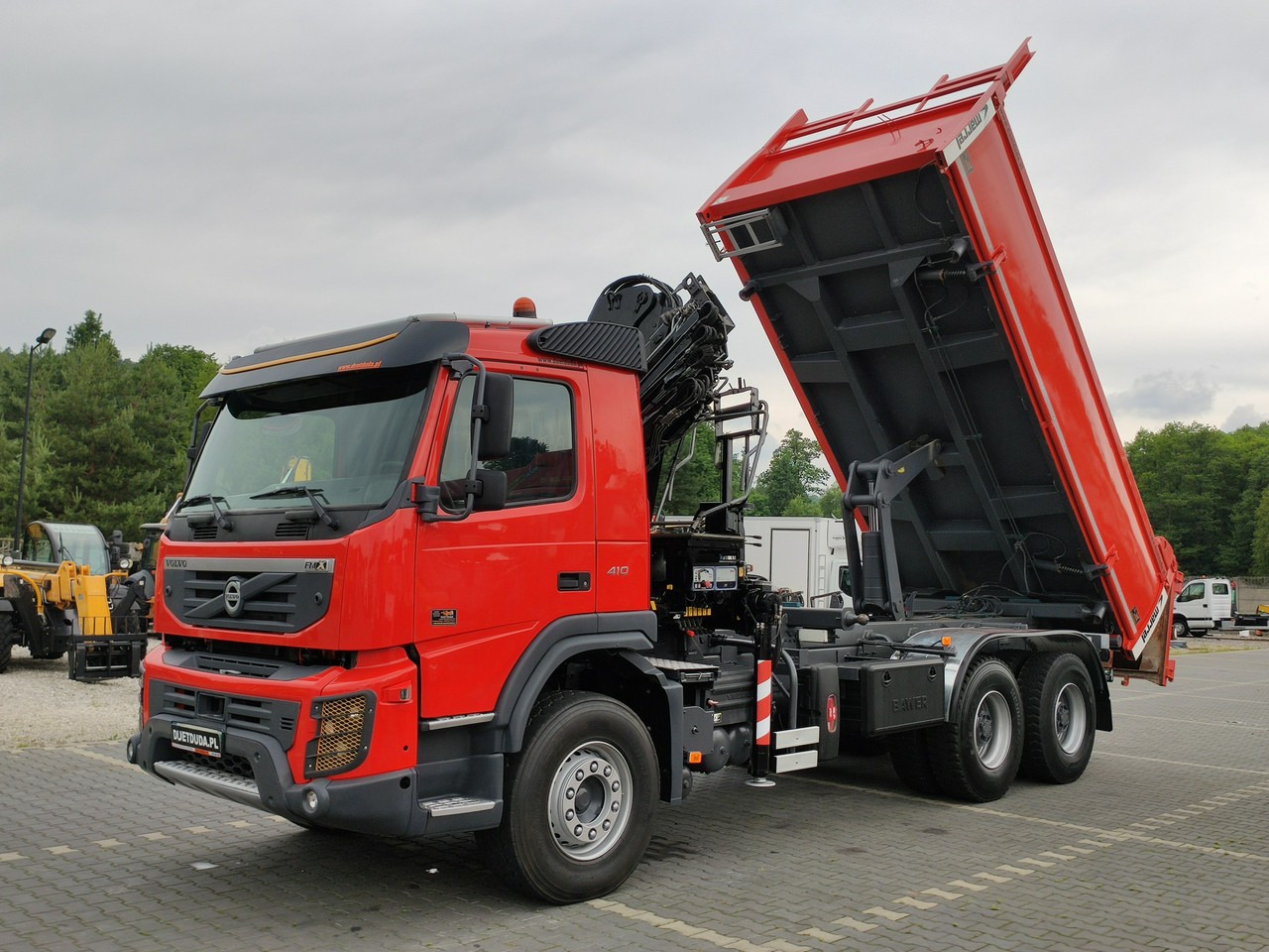 Volvo FMX 410 6x4 13L HDS Radiowy Hydroburta - Kiper, Kamion s kranom: slika Volvo FMX 410 6x4 13L HDS Radiowy Hydroburta - Kiper, Kamion s kranom Volvo FMX 410 6x4 13L HDS Radiowy Hydroburta - Kiper, Kamion s kranom: slika Volvo FMX 410 6x4 13L HDS Radiowy Hydroburta - Kiper, Kamion s kranom