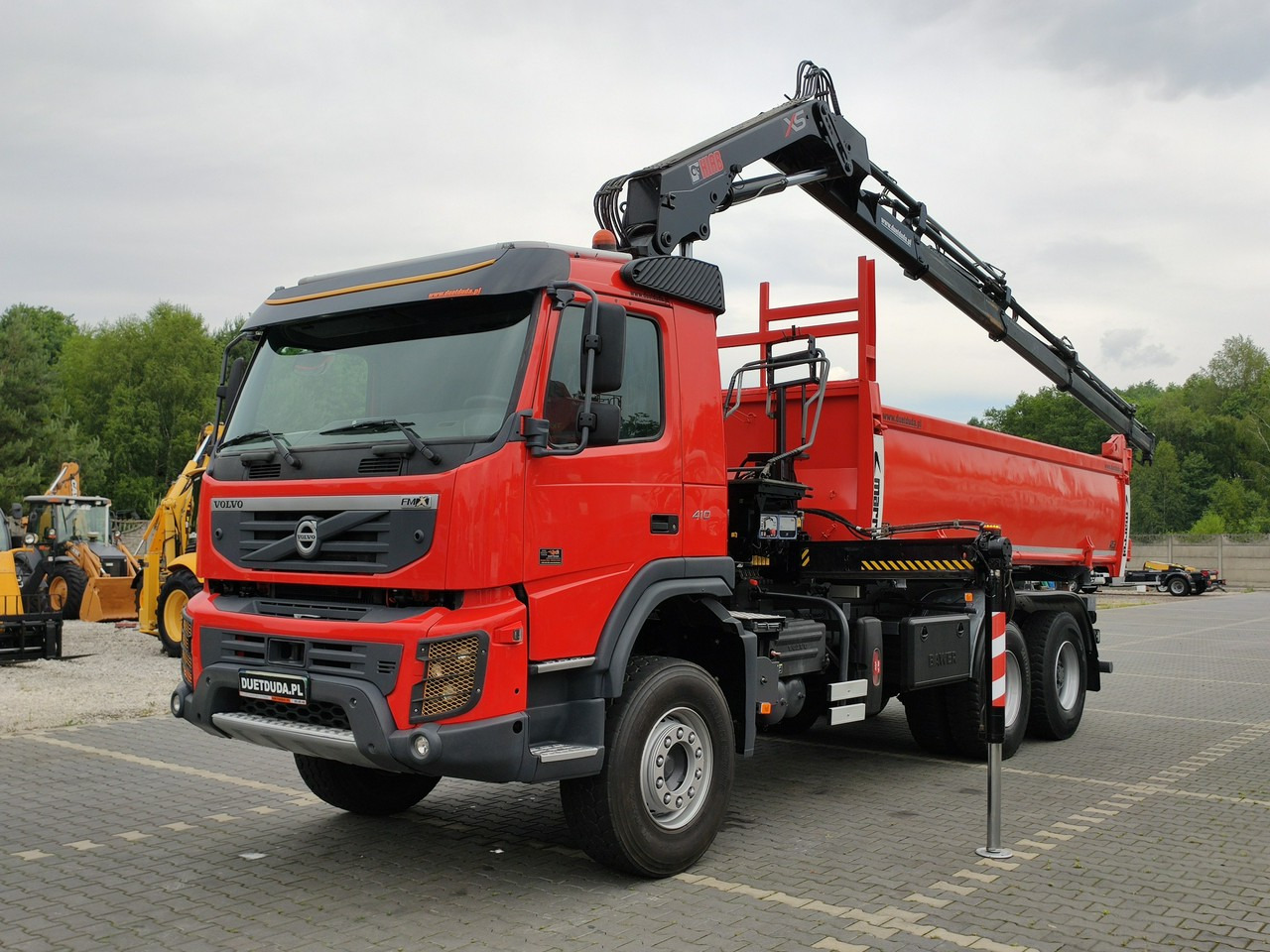 Volvo FMX 410 6x4 13L HDS Radiowy Hydroburta - Kiper, Kamion s kranom: slika Volvo FMX 410 6x4 13L HDS Radiowy Hydroburta - Kiper, Kamion s kranom Volvo FMX 410 6x4 13L HDS Radiowy Hydroburta - Kiper, Kamion s kranom: slika Volvo FMX 410 6x4 13L HDS Radiowy Hydroburta - Kiper, Kamion s kranom