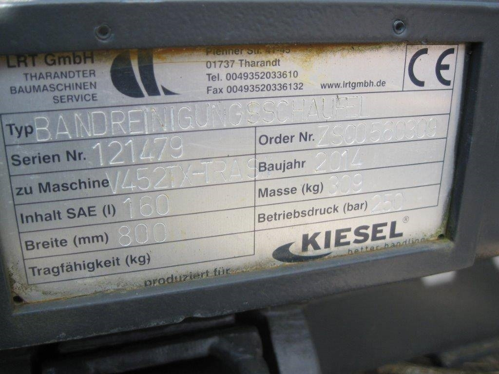 GiANT Bandreinigungsschaufel SWE 800MM 160L - Korpa za Građevinski strojevi: slika GiANT Bandreinigungsschaufel SWE 800MM 160L - Korpa za Građevinski strojevi GiANT Bandreinigungsschaufel SWE 800MM 160L - Korpa za Građevinski strojevi: slika GiANT Bandreinigungsschaufel SWE 800MM 160L - Korpa za Građevinski strojevi