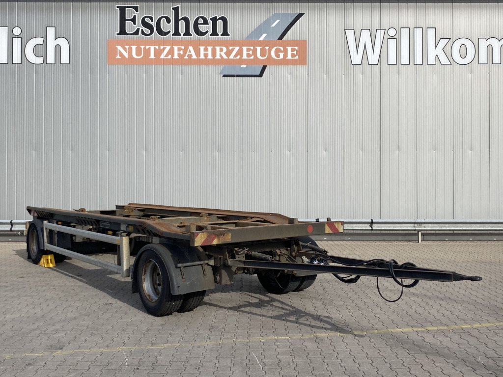 Abroll/ Samopodizač prikolica Hüffermann HAR 18.70 Außenrollenanhänger: slika Abroll/ Samopodizač prikolica Hüffermann HAR 18.70 Außenrollenanhänger