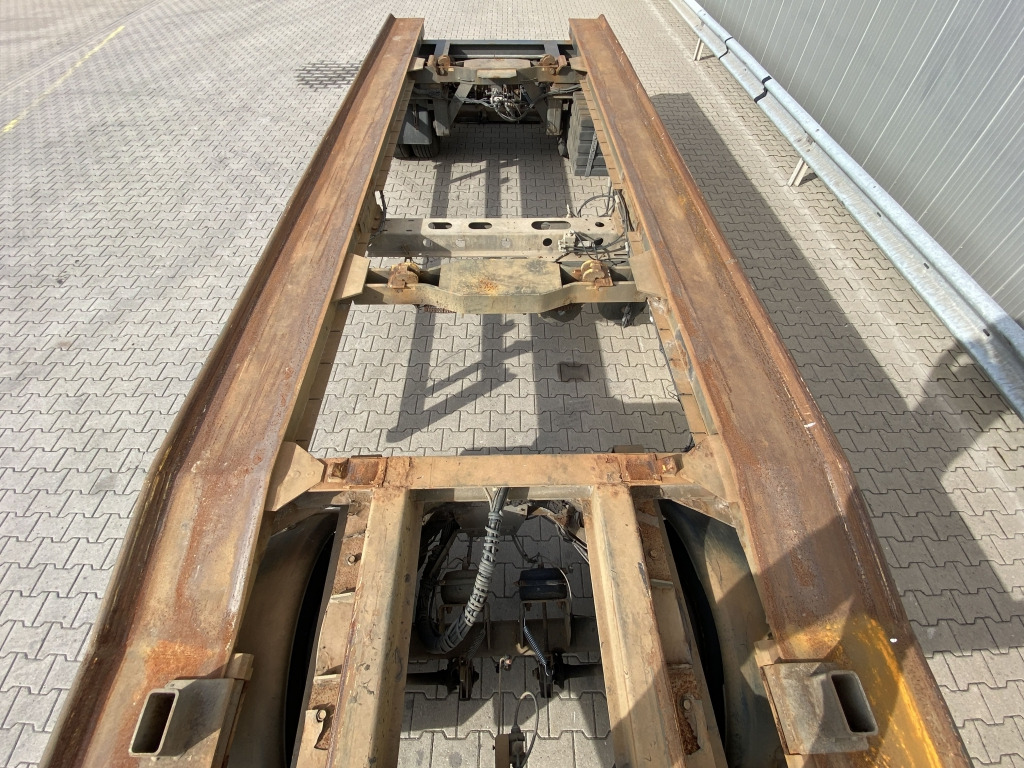 Abroll/ Samopodizač prikolica Hüffermann HAR 18.70 Außenrollenanhänger: slika Abroll/ Samopodizač prikolica Hüffermann HAR 18.70 Außenrollenanhänger