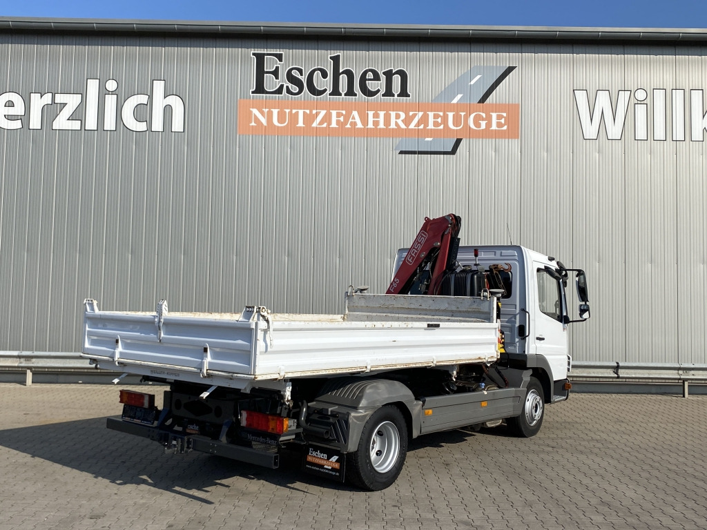 Kiper, Kamion s kranom Mercedes-Benz 818 K Atego / Fassi F65 A Kran: slika Kiper, Kamion s kranom Mercedes-Benz 818 K Atego / Fassi F65 A Kran