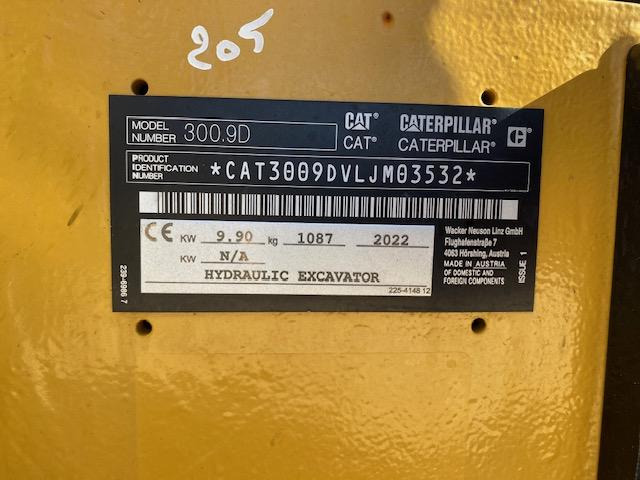 Cat 300.9 D - Mini bager: slika Cat 300.9 D - Mini bager Cat 300.9 D - Mini bager: slika Cat 300.9 D - Mini bager