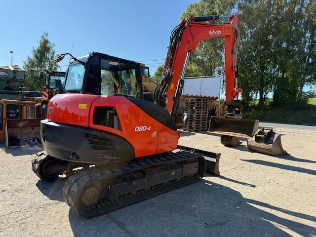Kubota KX 080-4 mit Powertilt - Mini bager: slika Kubota KX 080-4 mit Powertilt - Mini bager Kubota KX 080-4 mit Powertilt - Mini bager: slika Kubota KX 080-4 mit Powertilt - Mini bager
