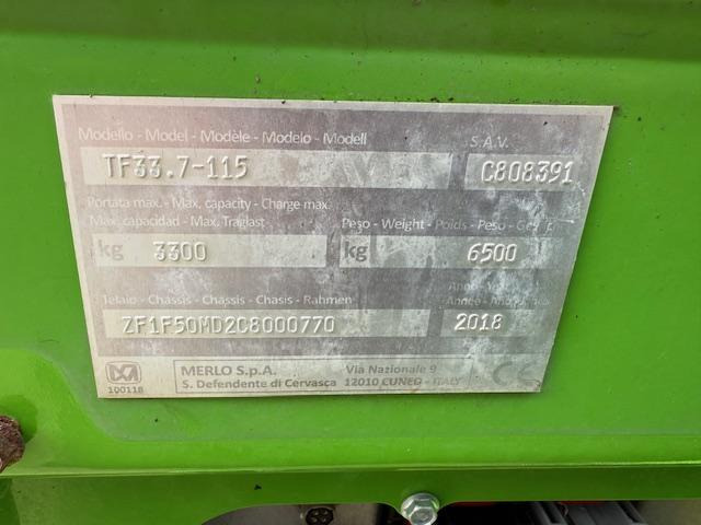 Merlo TF 33.7-115 mit Kabelbrand - Teleskopski rukovatelj: slika Merlo TF 33.7-115 mit Kabelbrand - Teleskopski rukovatelj Merlo TF 33.7-115 mit Kabelbrand - Teleskopski rukovatelj: slika Merlo TF 33.7-115 mit Kabelbrand - Teleskopski rukovatelj