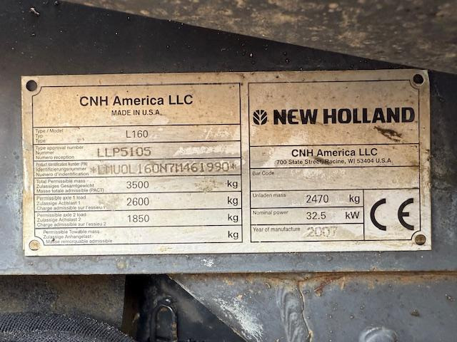 New Holland L 160 - Utovarivač na kotačima: slika New Holland L 160 - Utovarivač na kotačima New Holland L 160 - Utovarivač na kotačima: slika New Holland L 160 - Utovarivač na kotačima