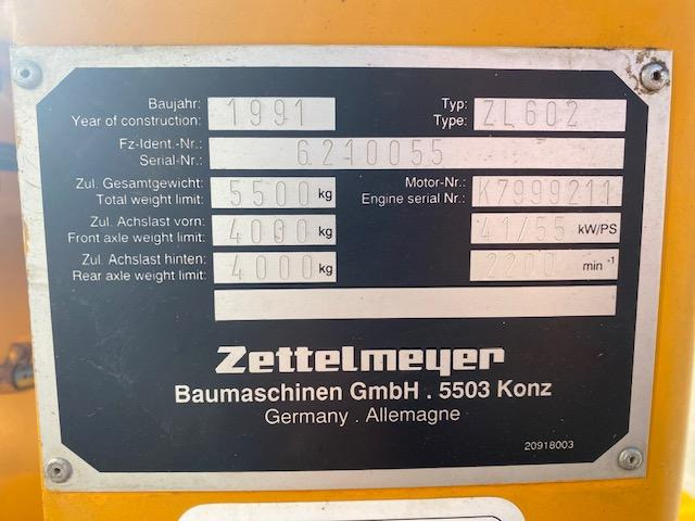 Zettelmeyer ZL 602 - Utovarivač na kotačima: slika Zettelmeyer ZL 602 - Utovarivač na kotačima Zettelmeyer ZL 602 - Utovarivač na kotačima: slika Zettelmeyer ZL 602 - Utovarivač na kotačima