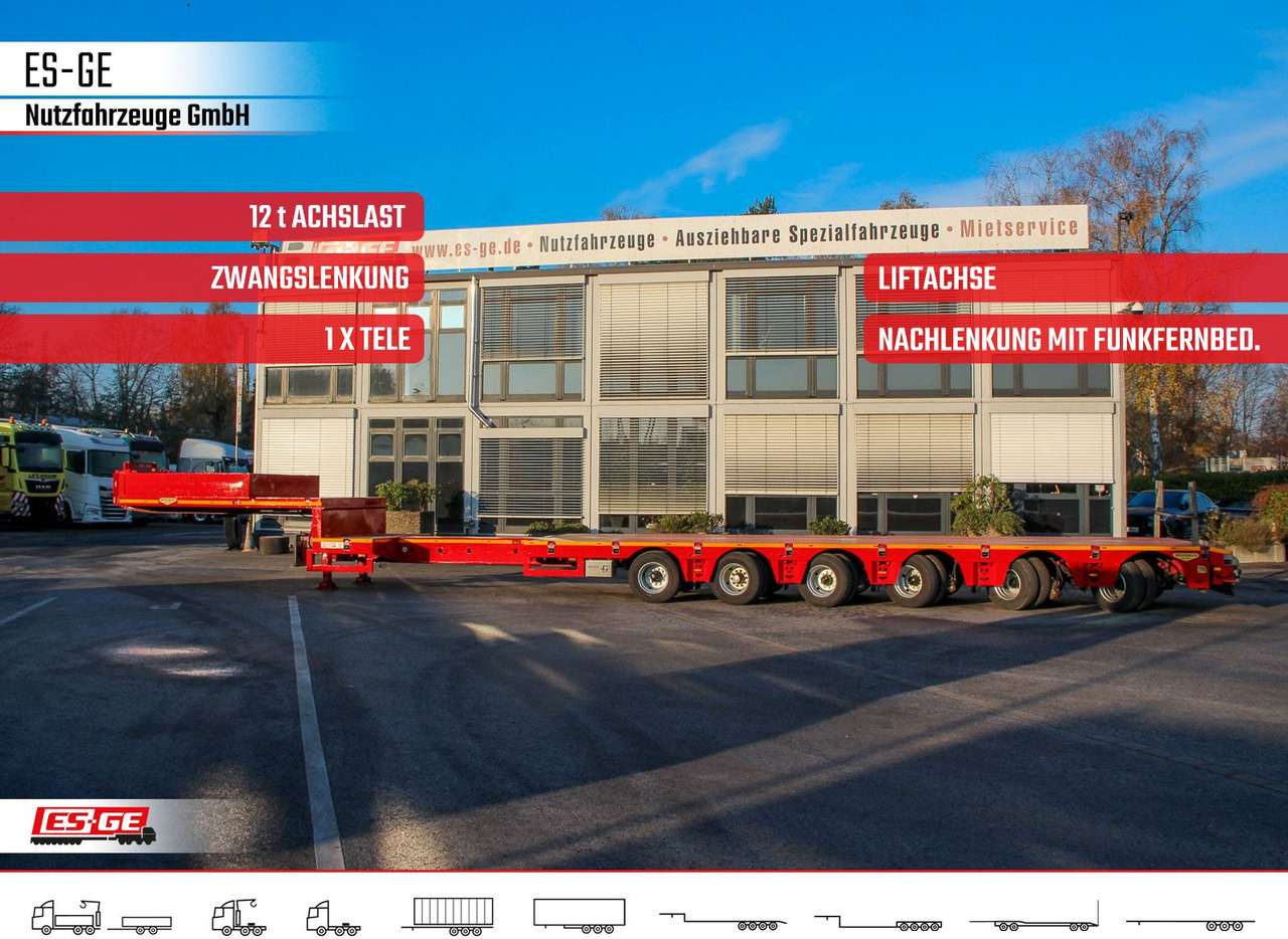 Broshuis 6-Achs-Satteltieflader - teleskopierbar - Poluprikolica s niskim utovarivačem: slika Broshuis 6-Achs-Satteltieflader - teleskopierbar - Poluprikolica s niskim utovarivačem Broshuis 6-Achs-Satteltieflader - teleskopierbar - Poluprikolica s niskim utovarivačem: slika Broshuis 6-Achs-Satteltieflader - teleskopierbar - Poluprikolica s niskim utovarivačem