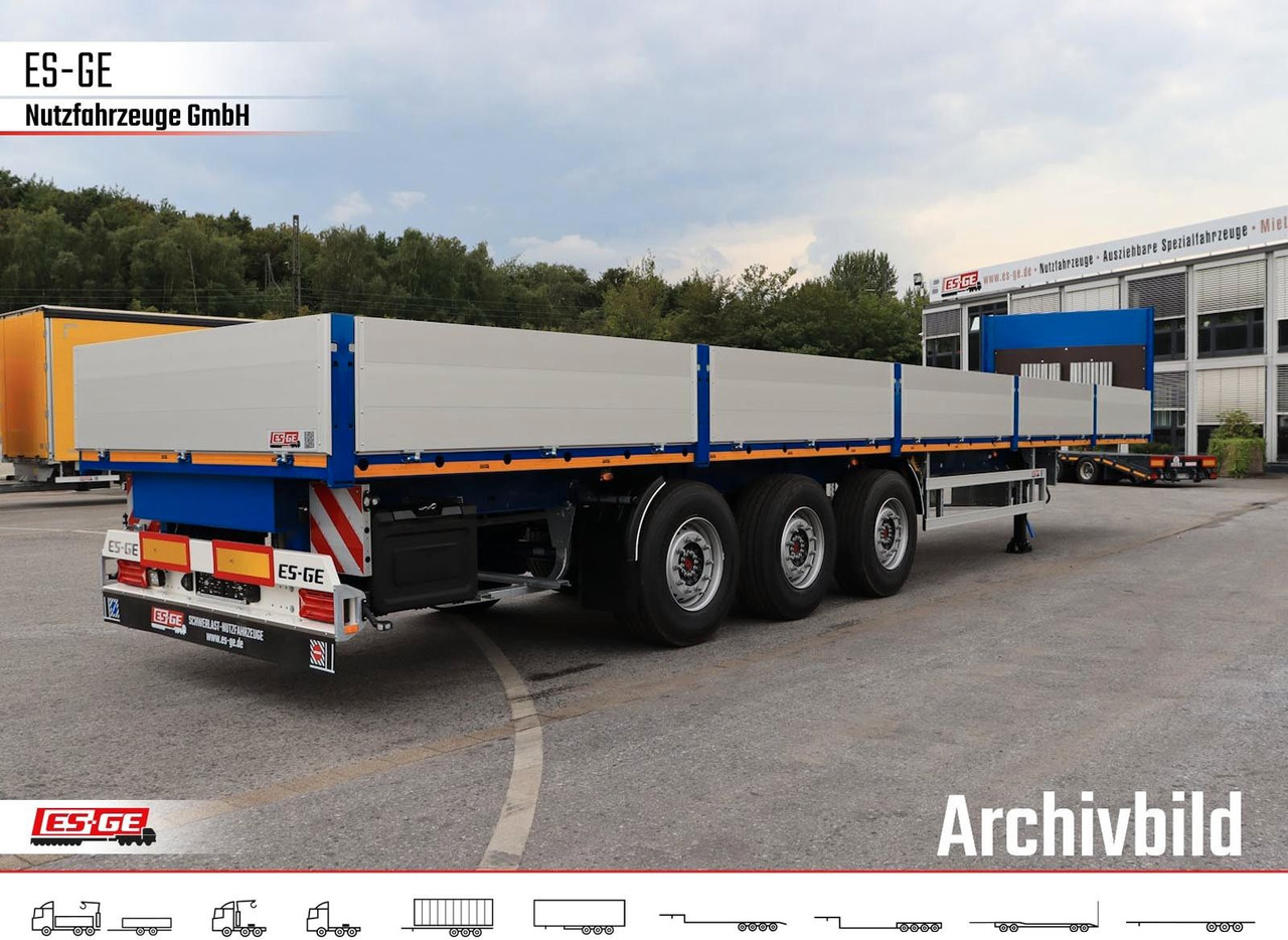 ES-GE 3-Achs Sattelanhänger - Bordwände + CV - Poluprikolica plato/ Otvoreni sanduk: slika ES-GE 3-Achs Sattelanhänger - Bordwände + CV - Poluprikolica plato/ Otvoreni sanduk ES-GE 3-Achs Sattelanhänger - Bordwände + CV - Poluprikolica plato/ Otvoreni sanduk: slika ES-GE 3-Achs Sattelanhänger - Bordwände + CV - Poluprikolica plato/ Otvoreni sanduk