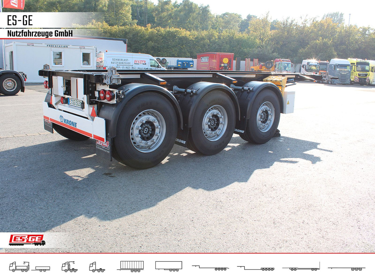 Krone Box Liner 3-Achs-Containerchassis 20' - Transporter kontejnera/ Poluprikolica s izmjenjivim sanducima: slika Krone Box Liner 3-Achs-Containerchassis 20' - Transporter kontejnera/ Poluprikolica s izmjenjivim sanducima Krone Box Liner 3-Achs-Containerchassis 20' - Transporter kontejnera/ Poluprikolica s izmjenjivim sanducima: slika Krone Box Liner 3-Achs-Containerchassis 20' - Transporter kontejnera/ Poluprikolica s izmjenjivim sanducima
