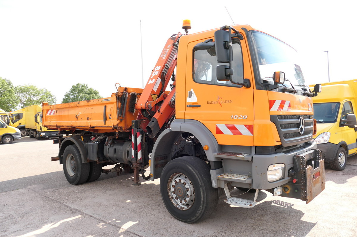 MERCEDES-BENZ 1828 AK Kran Axor-R Atlas 85.2 Kipper Winterdien - Kiper, Kamion s kranom: slika MERCEDES-BENZ 1828 AK Kran Axor-R Atlas 85.2 Kipper Winterdien - Kiper, Kamion s kranom MERCEDES-BENZ 1828 AK Kran Axor-R Atlas 85.2 Kipper Winterdien - Kiper, Kamion s kranom: slika MERCEDES-BENZ 1828 AK Kran Axor-R Atlas 85.2 Kipper Winterdien - Kiper, Kamion s kranom