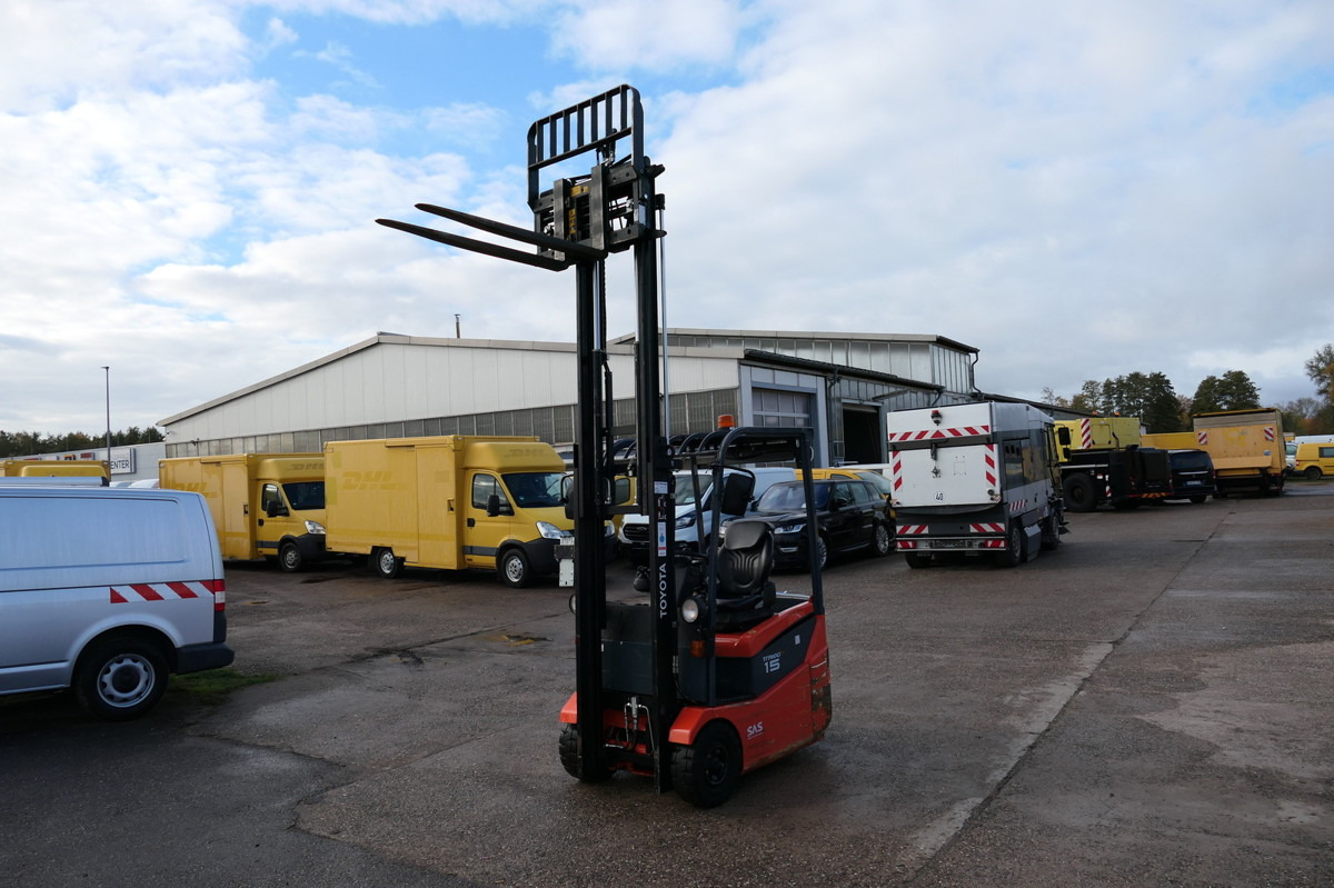 TOYOTA 7FBEST 15 Elektro Batterie 24/2018 3-Rad - Električni viličar: slika TOYOTA 7FBEST 15 Elektro Batterie 24/2018 3-Rad - Električni viličar TOYOTA 7FBEST 15 Elektro Batterie 24/2018 3-Rad - Električni viličar: slika TOYOTA 7FBEST 15 Elektro Batterie 24/2018 3-Rad - Električni viličar