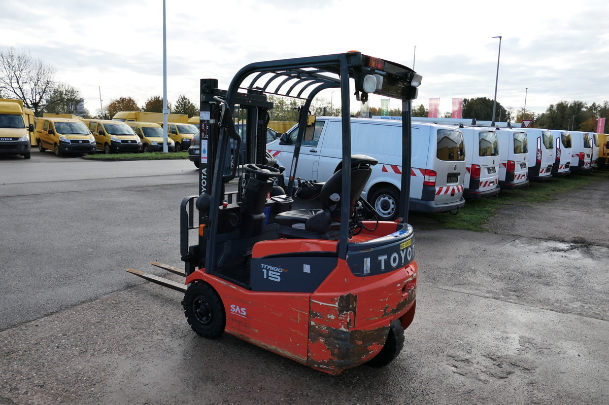 TOYOTA 7FBEST 15 Elektro Batterie 24/2018 3-Rad - Električni viličar: slika TOYOTA 7FBEST 15 Elektro Batterie 24/2018 3-Rad - Električni viličar TOYOTA 7FBEST 15 Elektro Batterie 24/2018 3-Rad - Električni viličar: slika TOYOTA 7FBEST 15 Elektro Batterie 24/2018 3-Rad - Električni viličar