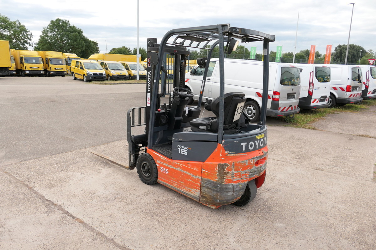 TOYOTA 7FBEST 15 Elektro Batterie 48/2021 3-Rad - Električni viličar: slika TOYOTA 7FBEST 15 Elektro Batterie 48/2021 3-Rad - Električni viličar TOYOTA 7FBEST 15 Elektro Batterie 48/2021 3-Rad - Električni viličar: slika TOYOTA 7FBEST 15 Elektro Batterie 48/2021 3-Rad - Električni viličar