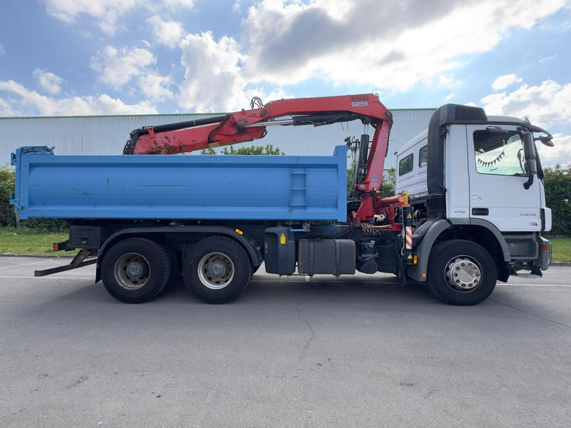 Mercedes-Benz ACTROS 2632 - Kiper, Kamion s kranom: slika Mercedes-Benz ACTROS 2632 - Kiper, Kamion s kranom Mercedes-Benz ACTROS 2632 - Kiper, Kamion s kranom: slika Mercedes-Benz ACTROS 2632 - Kiper, Kamion s kranom