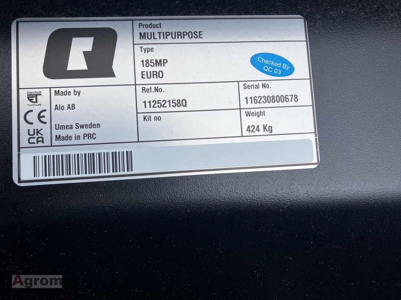 ALÖ 4in1 Klappschaufel 185 MP - Utovarna korpa za Građevinski strojevi: slika ALÖ 4in1 Klappschaufel 185 MP - Utovarna korpa za Građevinski strojevi ALÖ 4in1 Klappschaufel 185 MP - Utovarna korpa za Građevinski strojevi: slika ALÖ 4in1 Klappschaufel 185 MP - Utovarna korpa za Građevinski strojevi