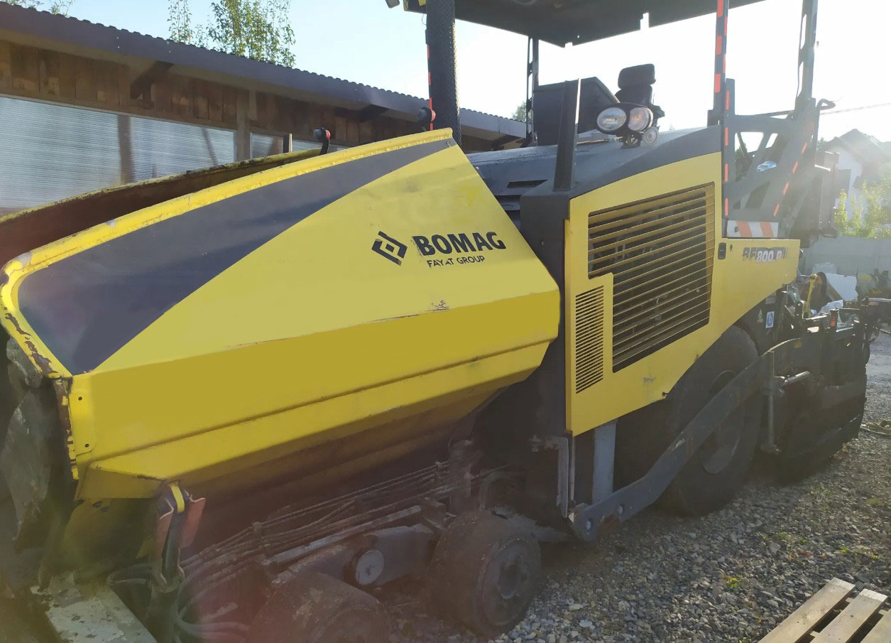 Bomag BF 800 P - Finišer za asfalt: slika Bomag BF 800 P - Finišer za asfalt Bomag BF 800 P - Finišer za asfalt: slika Bomag BF 800 P - Finišer za asfalt