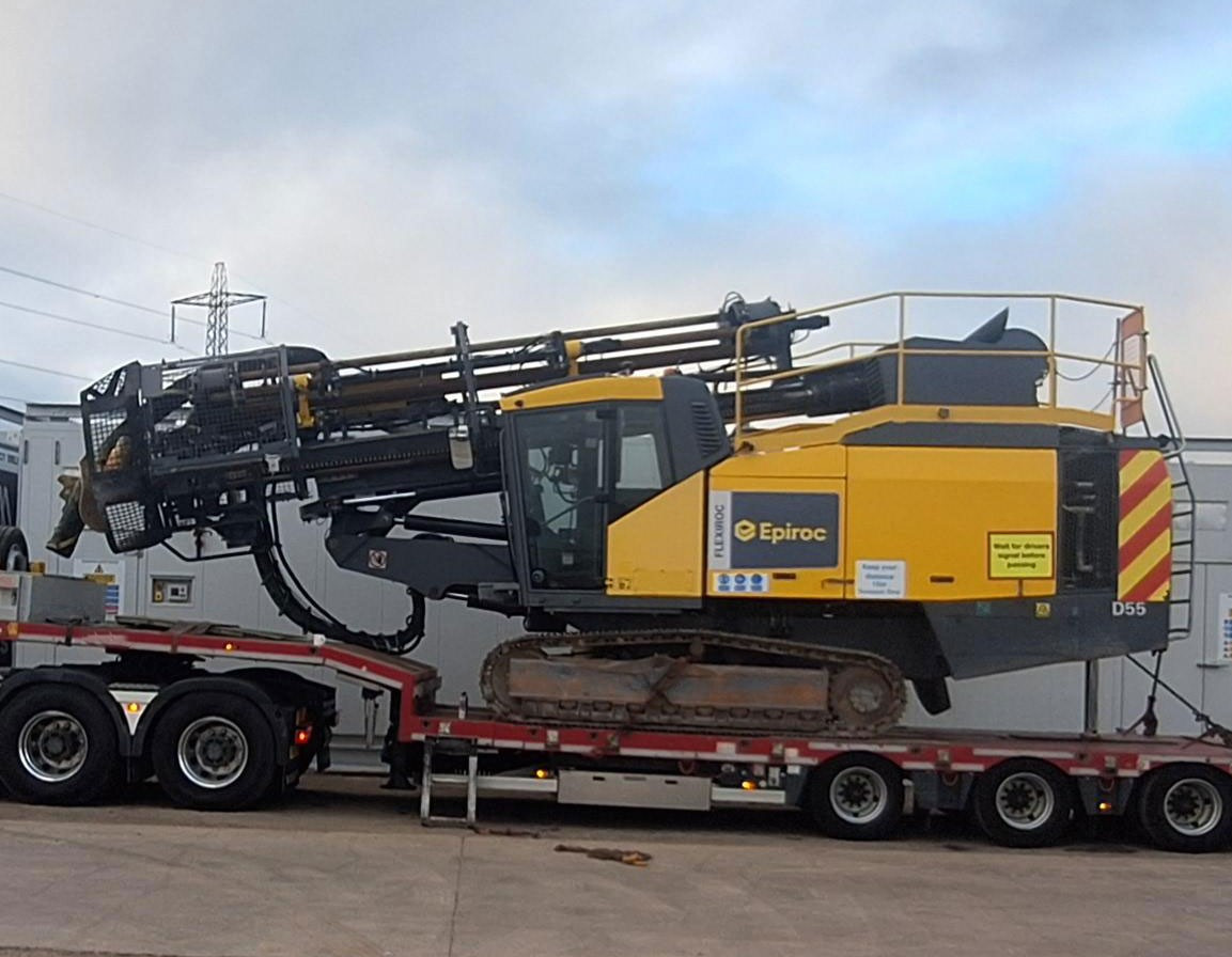 Epiroc FlexiROC D55-10SF - Platforma za bušenje: slika Epiroc FlexiROC D55-10SF - Platforma za bušenje Epiroc FlexiROC D55-10SF - Platforma za bušenje: slika Epiroc FlexiROC D55-10SF - Platforma za bušenje