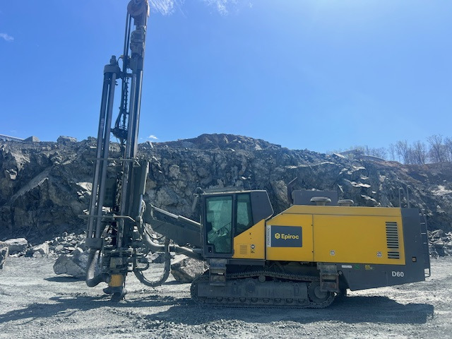 Epiroc PowerROC D60 - Platforma za bušenje: slika Epiroc PowerROC D60 - Platforma za bušenje Epiroc PowerROC D60 - Platforma za bušenje: slika Epiroc PowerROC D60 - Platforma za bušenje