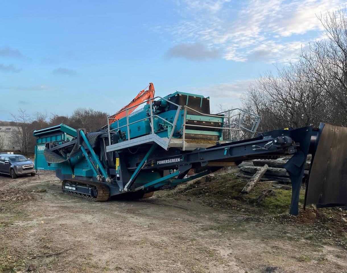 Powerscreen Chieftain 1400 - Screener: slika Powerscreen Chieftain 1400 - Screener Powerscreen Chieftain 1400 - Screener: slika Powerscreen Chieftain 1400 - Screener