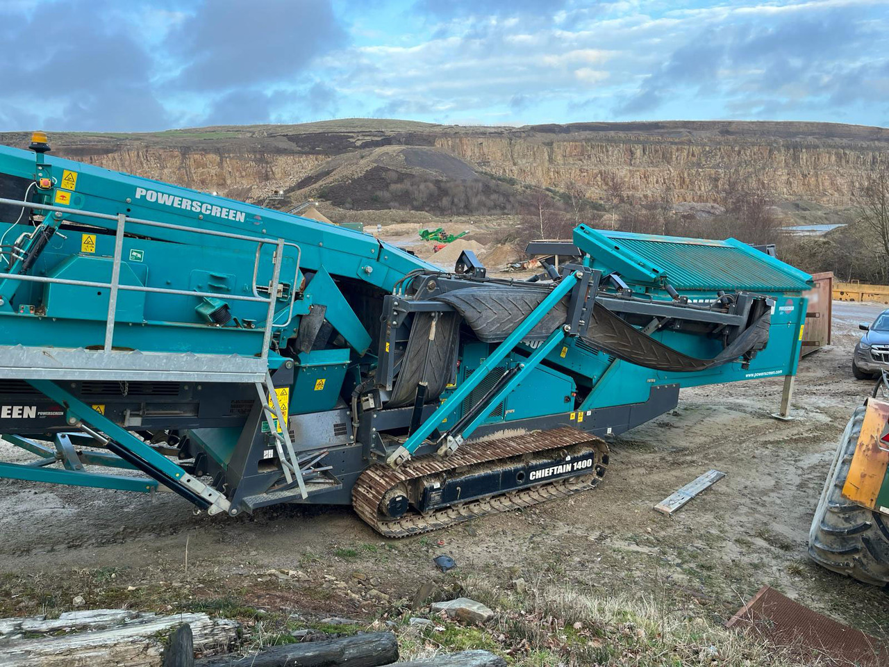 Powerscreen Chieftain 1400 - Screener: slika Powerscreen Chieftain 1400 - Screener Powerscreen Chieftain 1400 - Screener: slika Powerscreen Chieftain 1400 - Screener