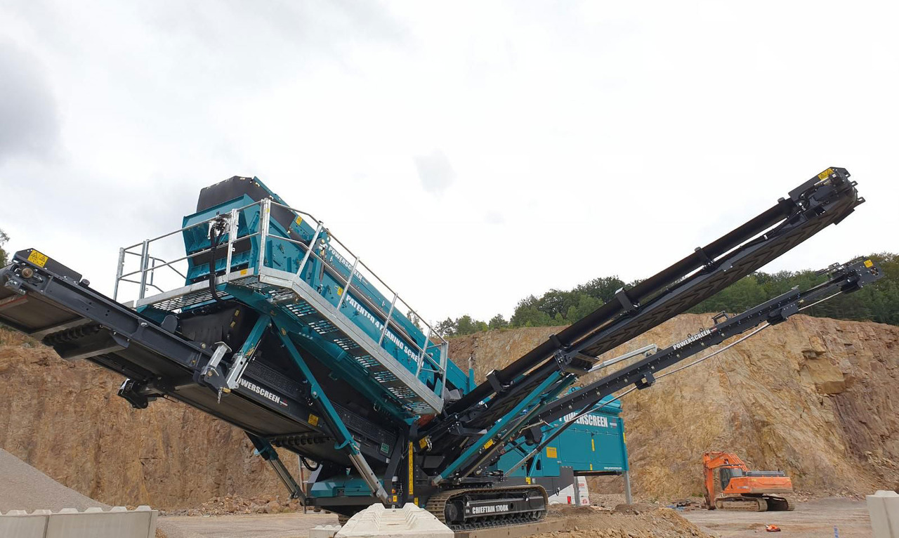 Powerscreen Chieftain 1700X 3D - Screener: slika Powerscreen Chieftain 1700X 3D - Screener Powerscreen Chieftain 1700X 3D - Screener: slika Powerscreen Chieftain 1700X 3D - Screener