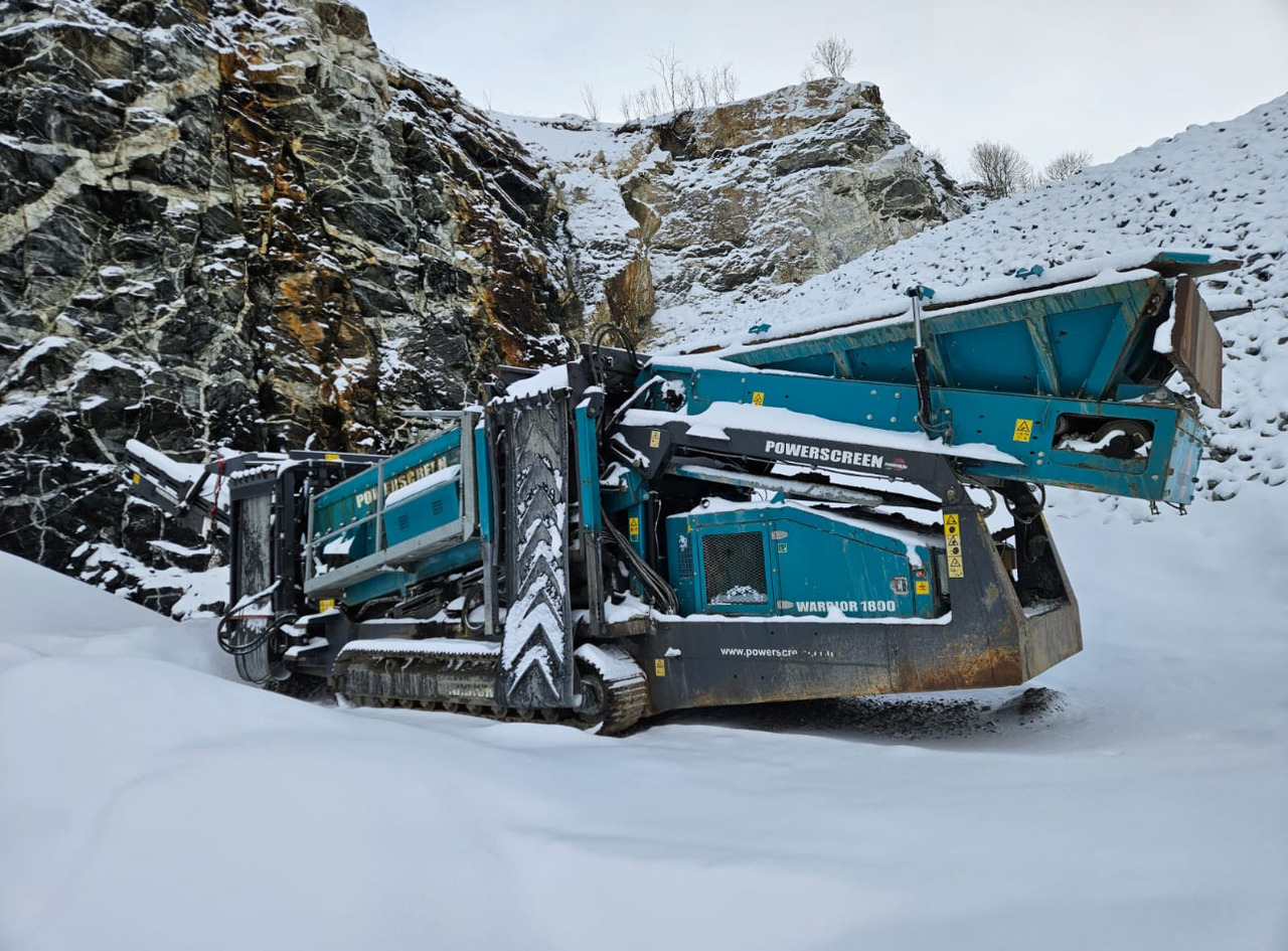 Powerscreen Warrior 1800 - Screener: slika Powerscreen Warrior 1800 - Screener Powerscreen Warrior 1800 - Screener: slika Powerscreen Warrior 1800 - Screener