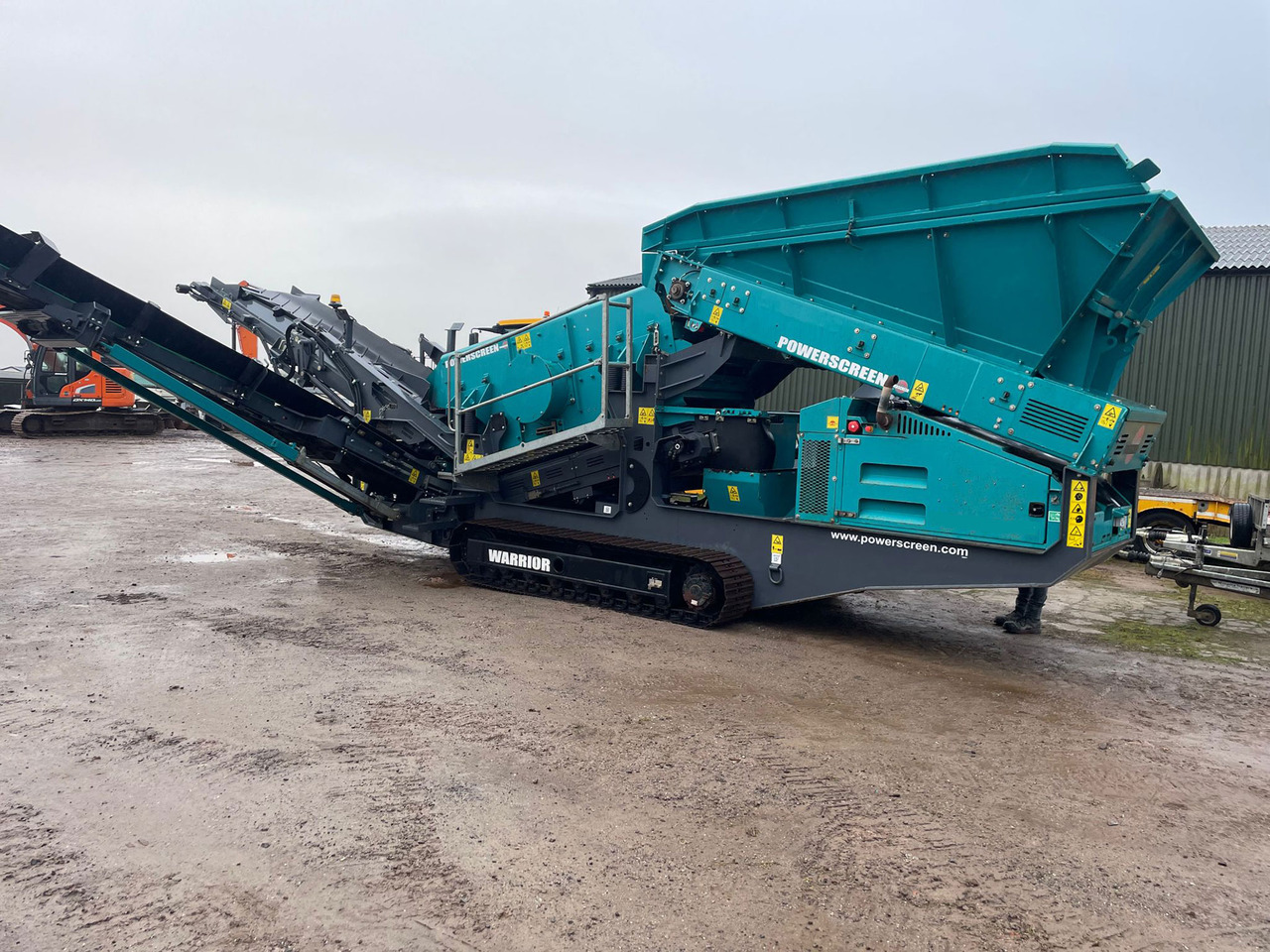 Powerscreen Warrior 600 - Screener: slika Powerscreen Warrior 600 - Screener Powerscreen Warrior 600 - Screener: slika Powerscreen Warrior 600 - Screener