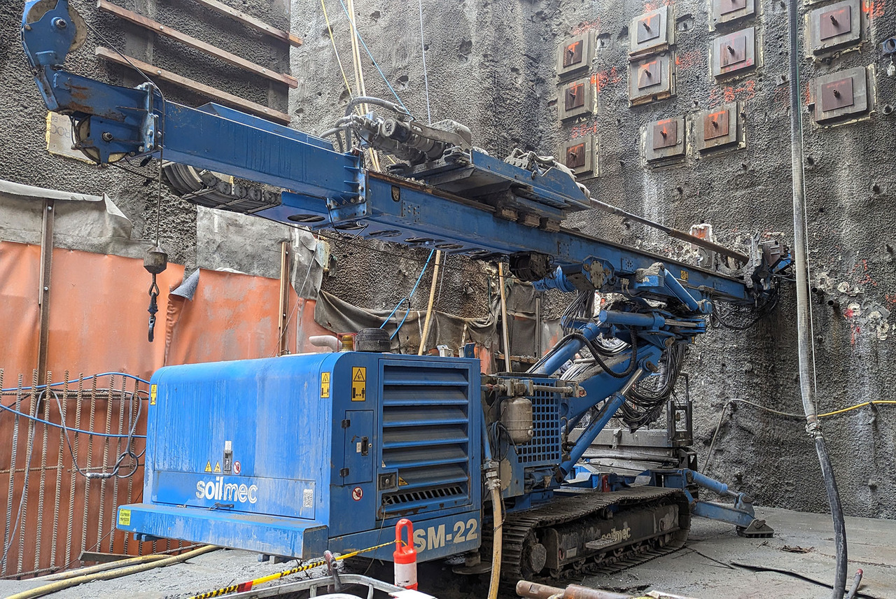 Soilmec SM-22 - Zabijač stupova: slika Soilmec SM-22 - Zabijač stupova Soilmec SM-22 - Zabijač stupova: slika Soilmec SM-22 - Zabijač stupova
