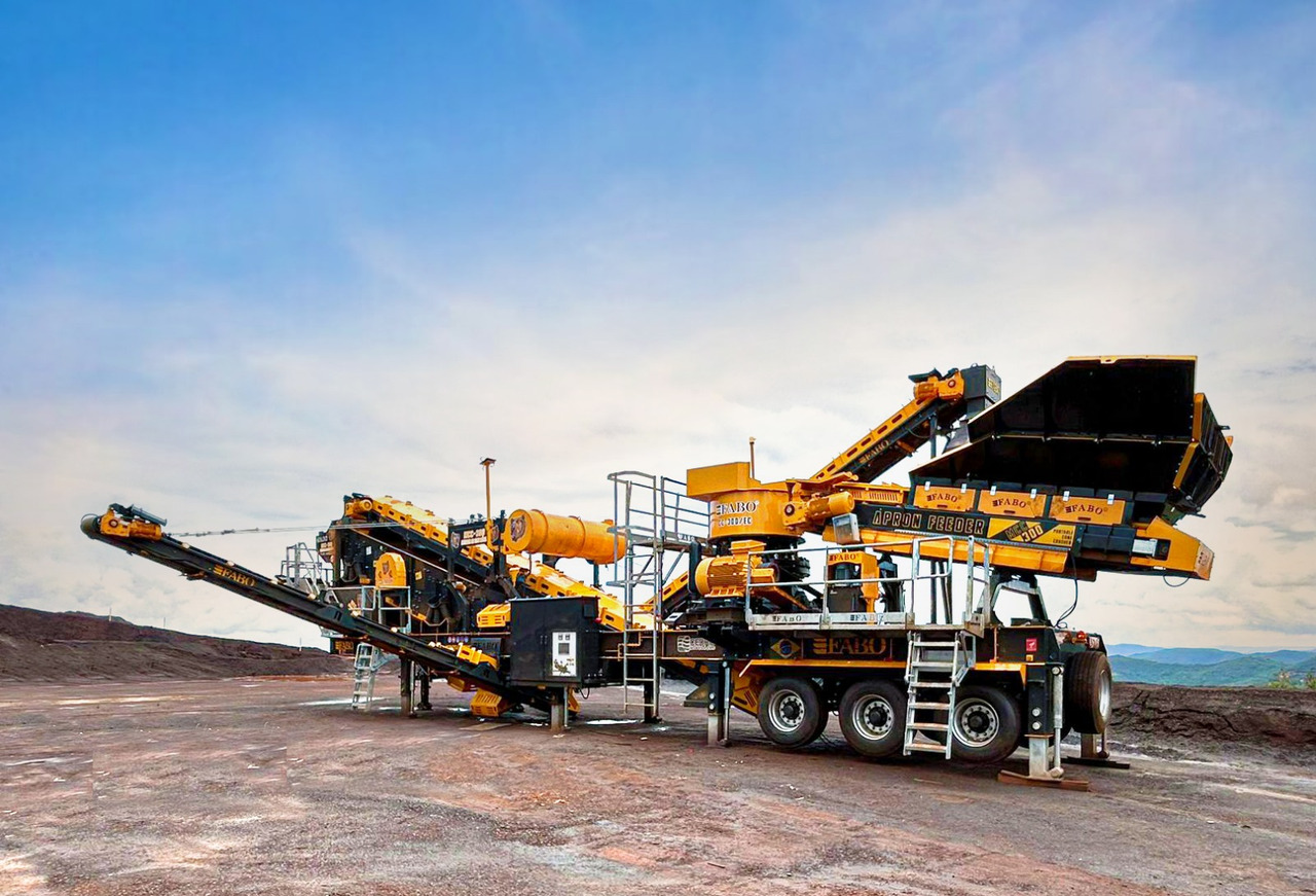 FABO Mobile crusher - Mobilna drobilica: slika FABO Mobile crusher - Mobilna drobilica FABO Mobile crusher - Mobilna drobilica: slika FABO Mobile crusher - Mobilna drobilica