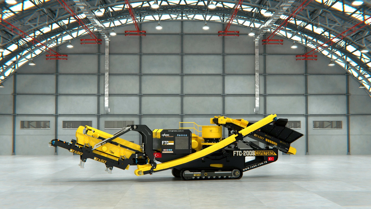 Novi Mobilna drobilica FABO Mobile crusher: slika Novi Mobilna drobilica FABO Mobile crusher Novi Mobilna drobilica FABO Mobile crusher: slika Novi Mobilna drobilica FABO Mobile crusher