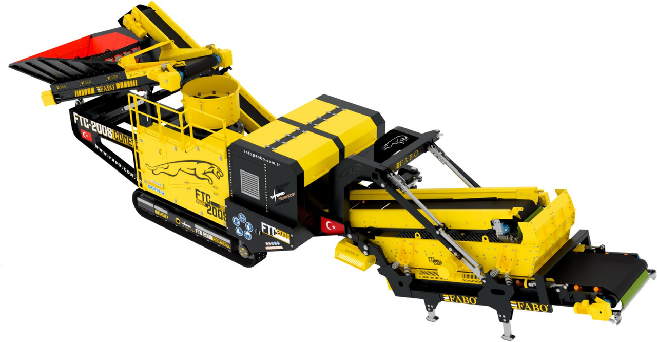 Novi Mobilna drobilica FABO Mobile crusher: slika Novi Mobilna drobilica FABO Mobile crusher Novi Mobilna drobilica FABO Mobile crusher: slika Novi Mobilna drobilica FABO Mobile crusher