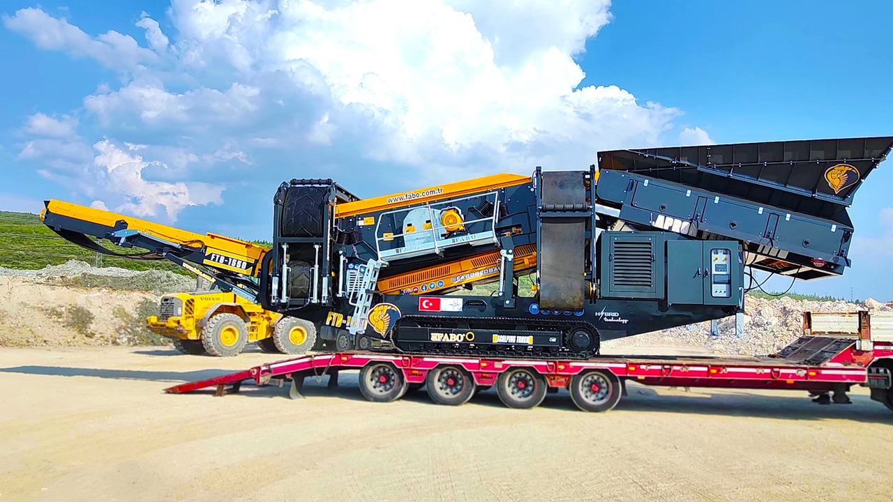 Novi Mobilna drobilica FABO Mobile crusher: slika Novi Mobilna drobilica FABO Mobile crusher Novi Mobilna drobilica FABO Mobile crusher: slika Novi Mobilna drobilica FABO Mobile crusher