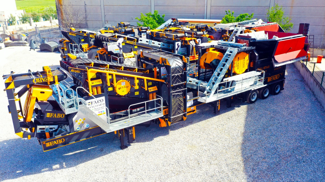 FABO Mobile crusher - Mobilna drobilica: slika FABO Mobile crusher - Mobilna drobilica FABO Mobile crusher - Mobilna drobilica: slika FABO Mobile crusher - Mobilna drobilica
