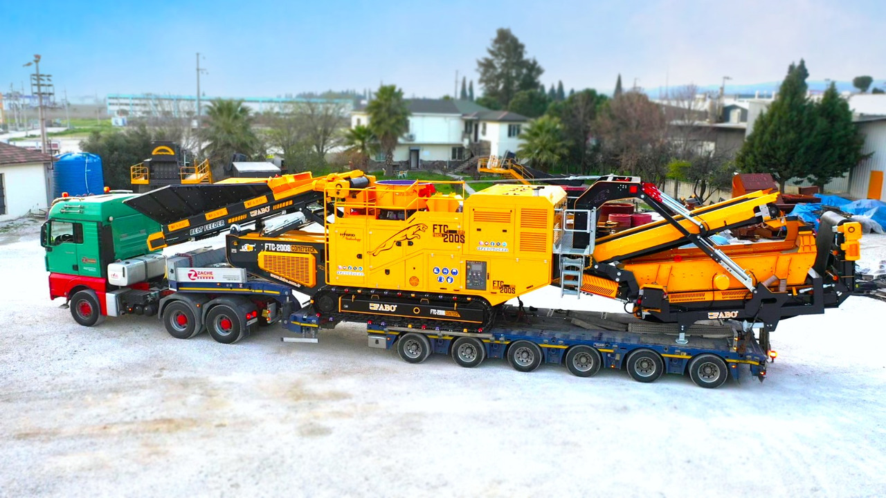 FABO Mobile crusher - Mobilna drobilica: slika FABO Mobile crusher - Mobilna drobilica FABO Mobile crusher - Mobilna drobilica: slika FABO Mobile crusher - Mobilna drobilica