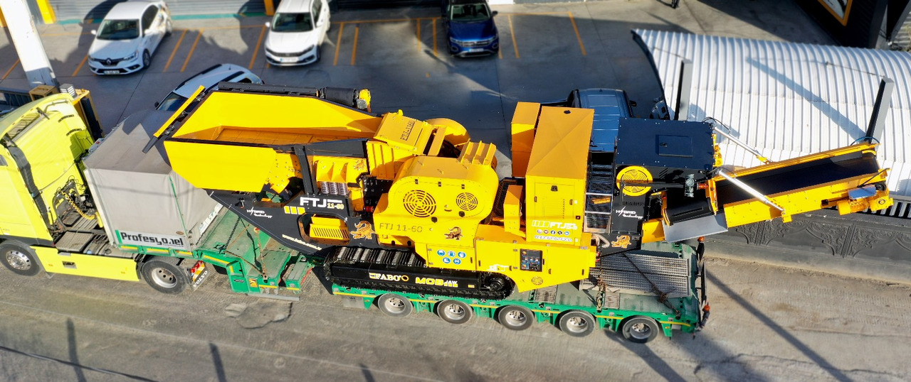 Novi Mobilna drobilica FABO Mobile crusher: slika Novi Mobilna drobilica FABO Mobile crusher