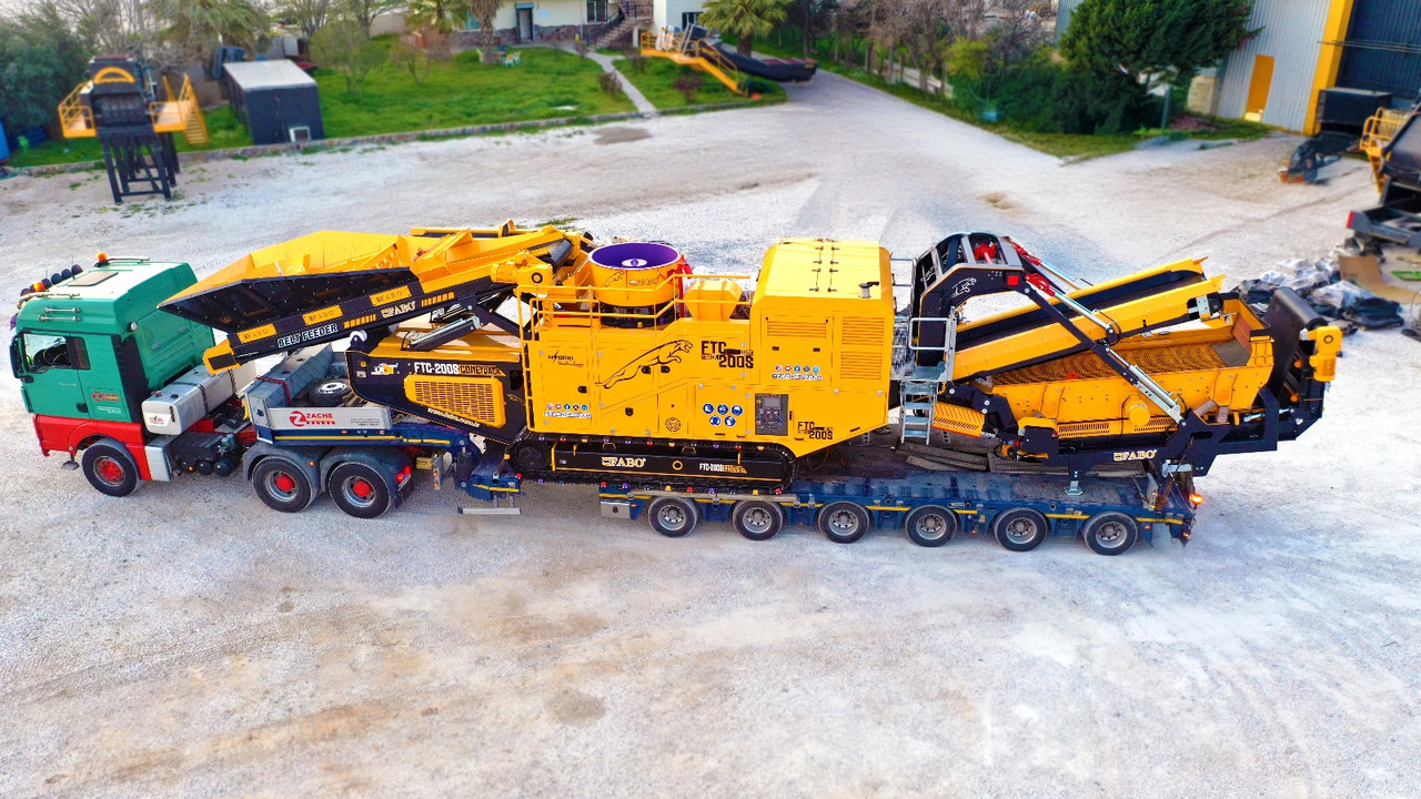 FABO Mobile crusher - Mobilna drobilica: slika FABO Mobile crusher - Mobilna drobilica FABO Mobile crusher - Mobilna drobilica: slika FABO Mobile crusher - Mobilna drobilica