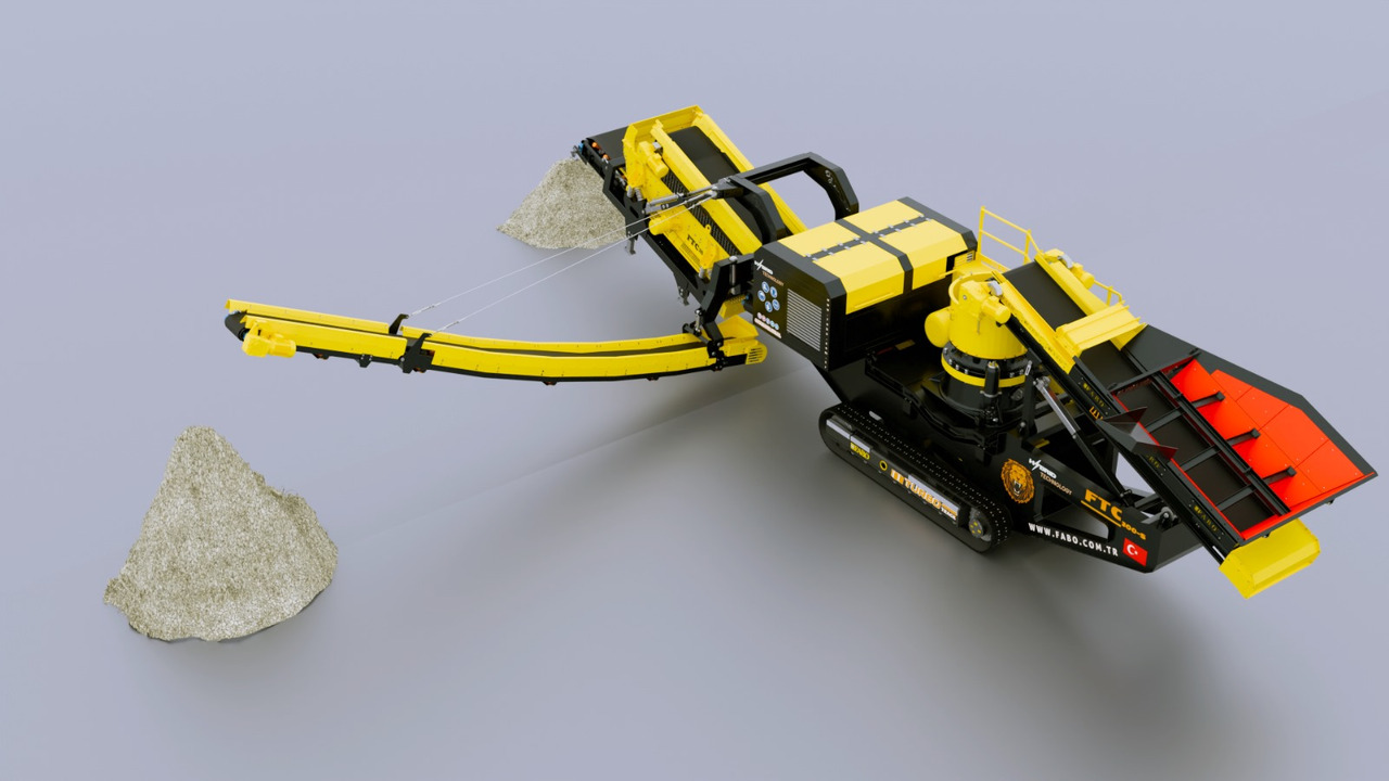 FABO Mobile crusher - Mobilna drobilica: slika FABO Mobile crusher - Mobilna drobilica FABO Mobile crusher - Mobilna drobilica: slika FABO Mobile crusher - Mobilna drobilica