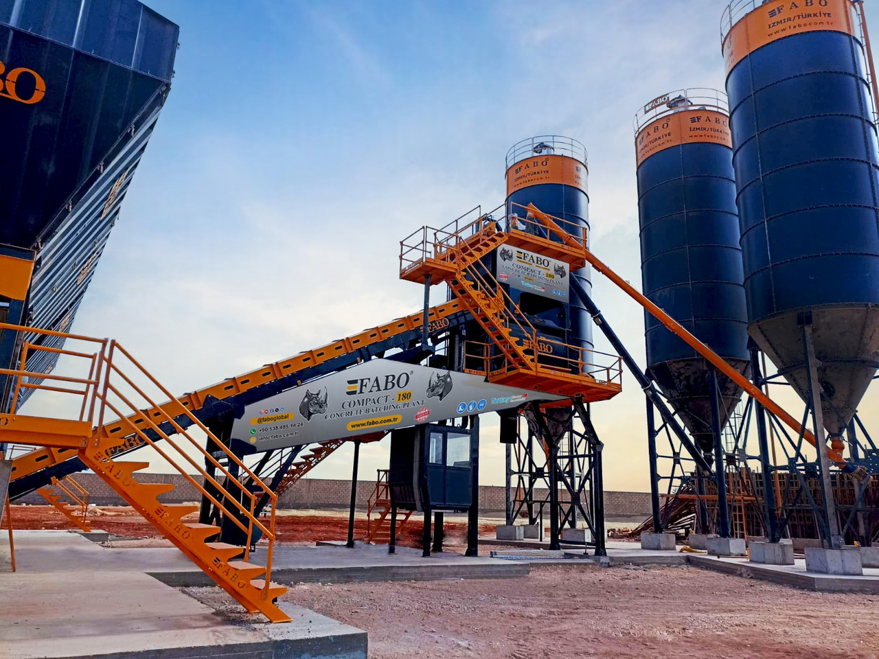 FABO compact concrete plant - Betonara: slika FABO compact concrete plant - Betonara FABO compact concrete plant - Betonara: slika FABO compact concrete plant - Betonara