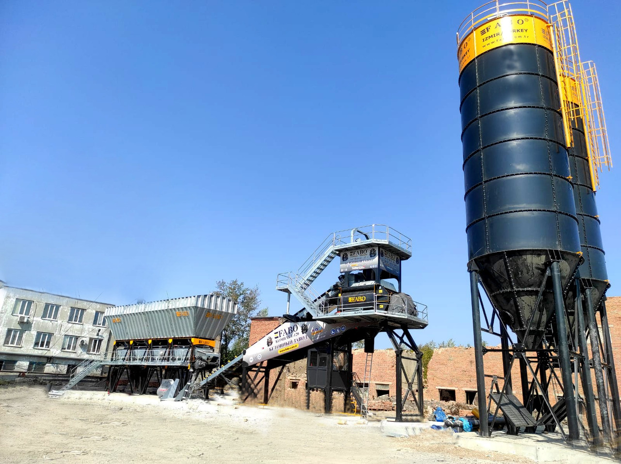 FABO compact concrete plant - Betonara: slika FABO compact concrete plant - Betonara FABO compact concrete plant - Betonara: slika FABO compact concrete plant - Betonara