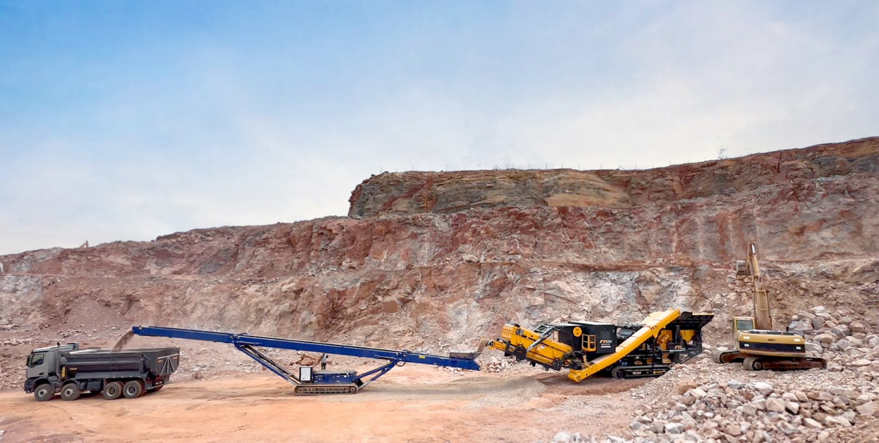 Novi Drobilica FABO crawler crusher: slika Novi Drobilica FABO crawler crusher Novi Drobilica FABO crawler crusher: slika Novi Drobilica FABO crawler crusher