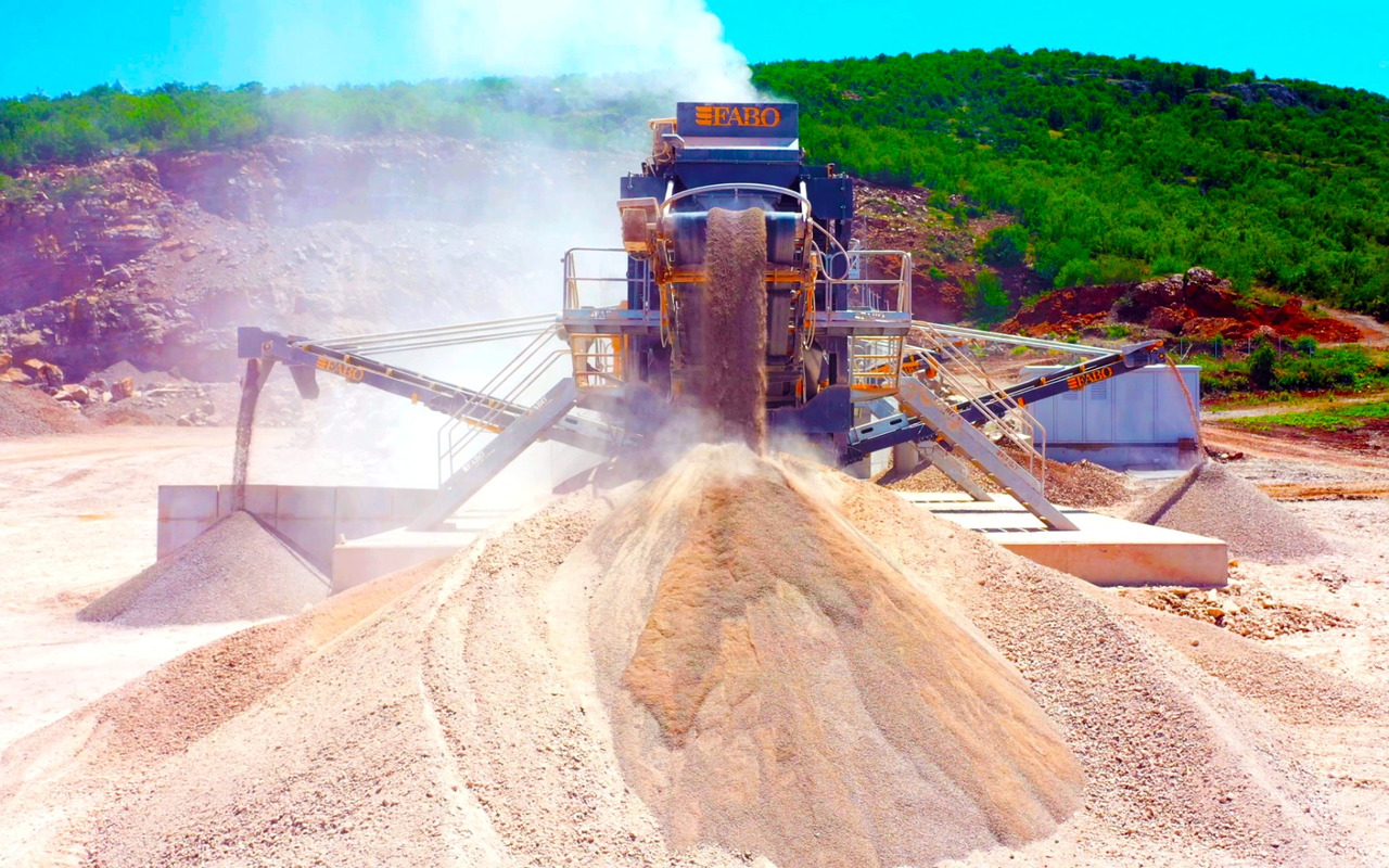 FABO mining machinery - crushing plant - Rudarski strojevi: slika FABO mining machinery - crushing plant - Rudarski strojevi FABO mining machinery - crushing plant - Rudarski strojevi: slika FABO mining machinery - crushing plant - Rudarski strojevi