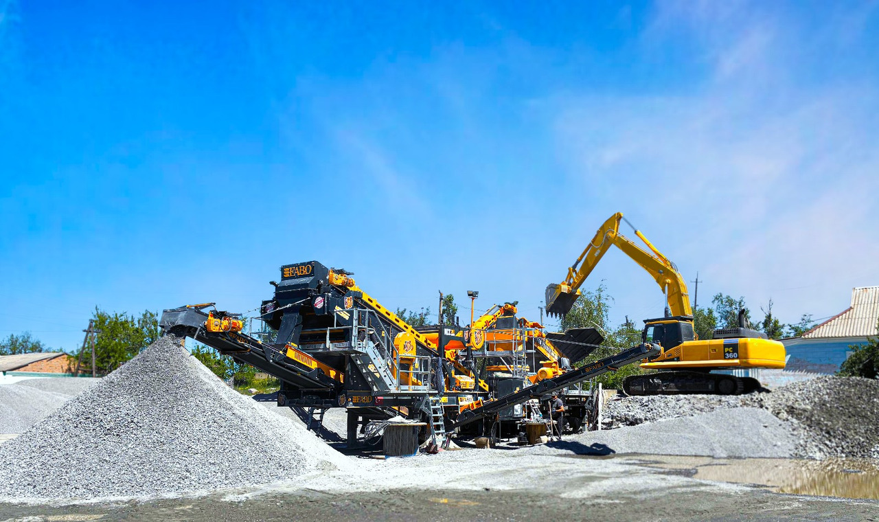 Novi Rudarski strojevi FABO mining machinery - crushing plant: slika Novi Rudarski strojevi FABO mining machinery - crushing plant