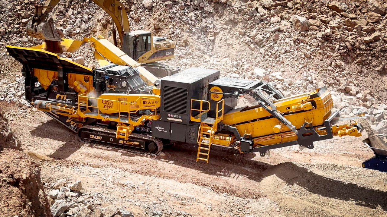 FABO mining machinery - crushing plant - Rudarski strojevi: slika FABO mining machinery - crushing plant - Rudarski strojevi FABO mining machinery - crushing plant - Rudarski strojevi: slika FABO mining machinery - crushing plant - Rudarski strojevi
