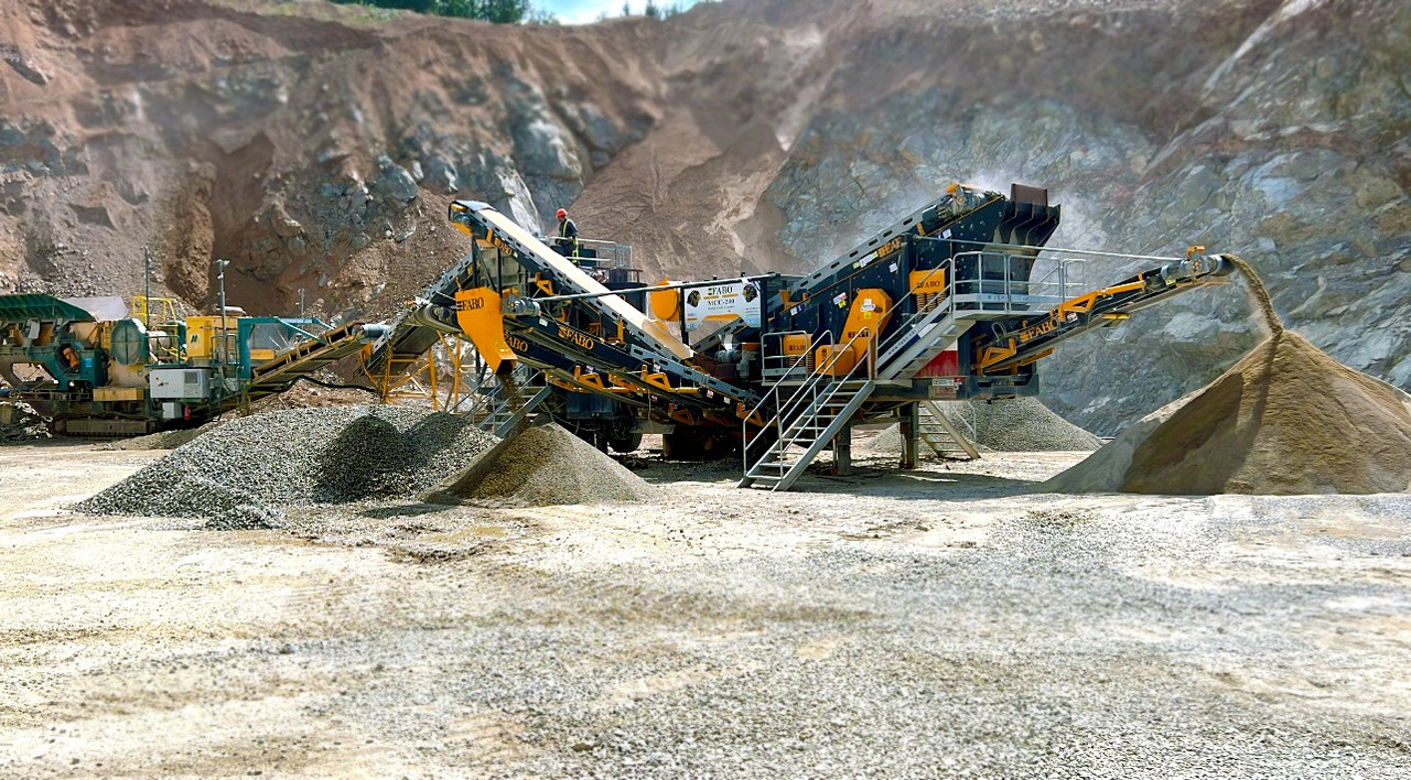FABO mining machinery - crushing plant - Rudarski strojevi: slika FABO mining machinery - crushing plant - Rudarski strojevi FABO mining machinery - crushing plant - Rudarski strojevi: slika FABO mining machinery - crushing plant - Rudarski strojevi