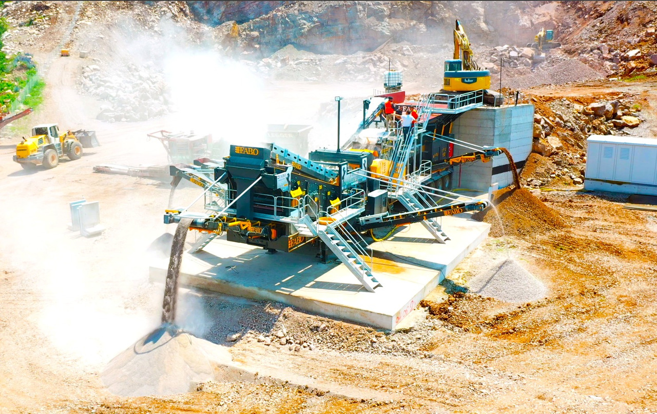 FABO mining machinery - crushing plant - Rudarski strojevi: slika FABO mining machinery - crushing plant - Rudarski strojevi FABO mining machinery - crushing plant - Rudarski strojevi: slika FABO mining machinery - crushing plant - Rudarski strojevi