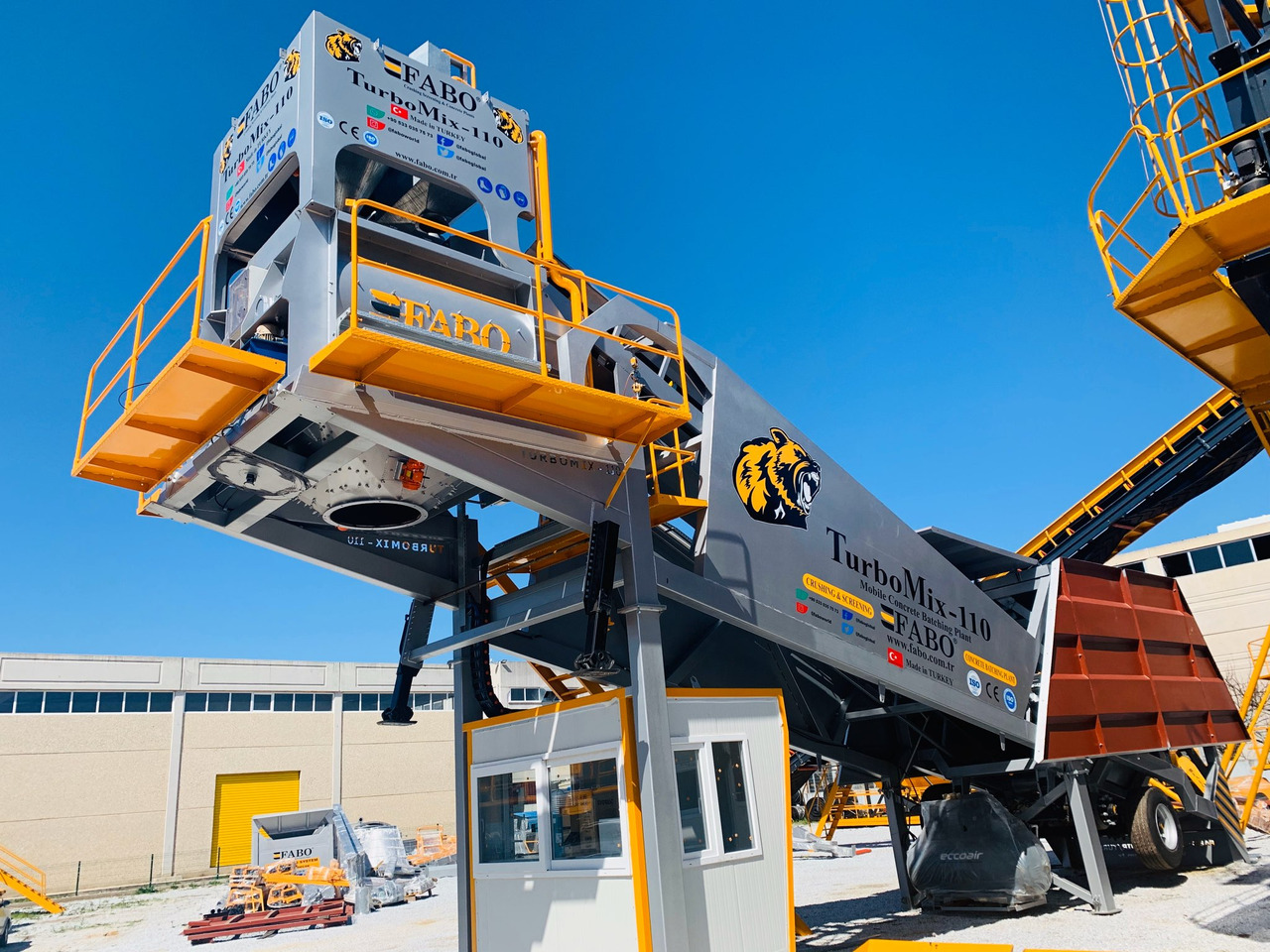 FABO mobile concrete batching plant - Betonara: slika FABO mobile concrete batching plant - Betonara FABO mobile concrete batching plant - Betonara: slika FABO mobile concrete batching plant - Betonara